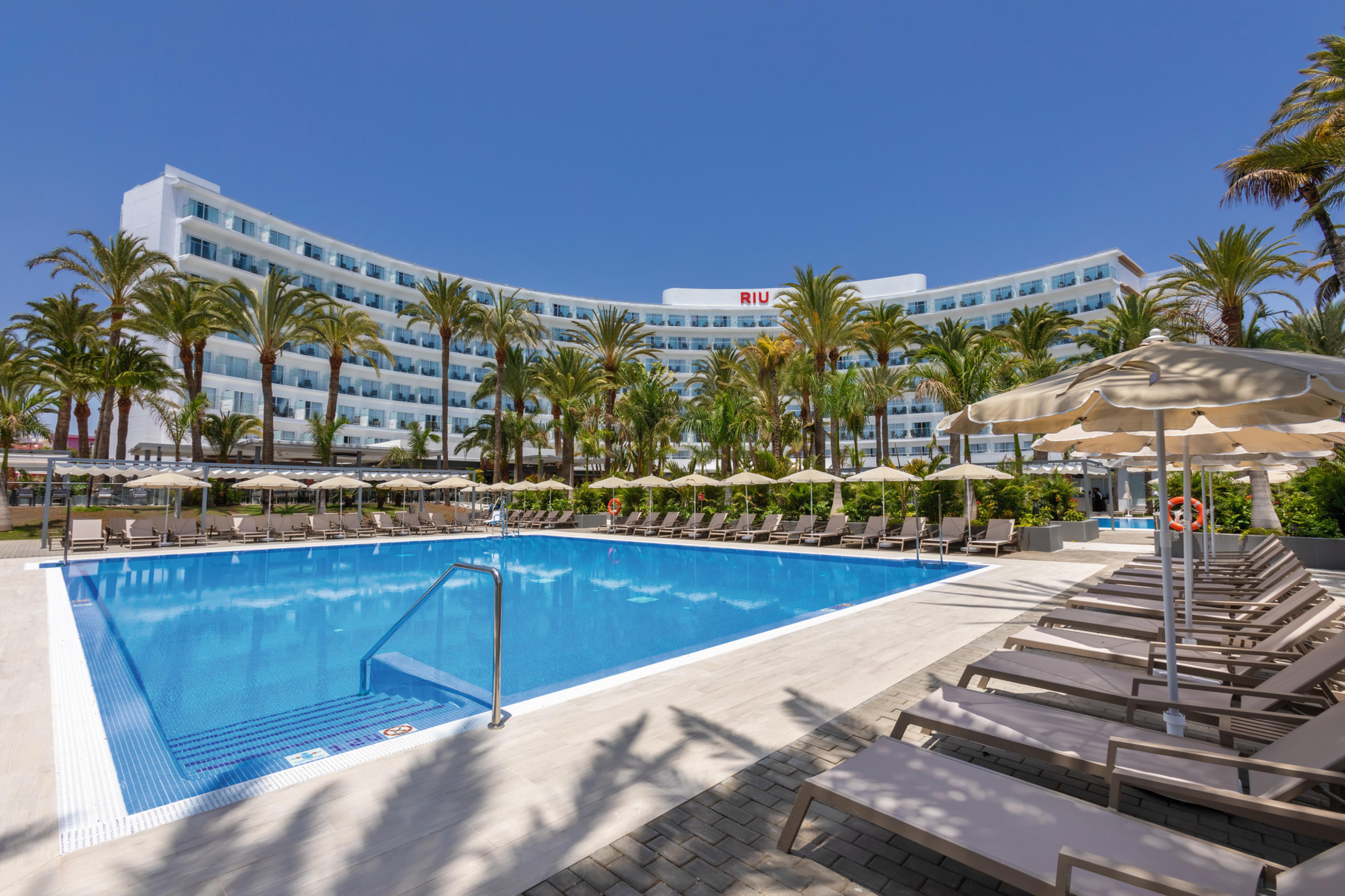 Riu Palace Palmeras プラヤ・デル・イングレス エクステリア 写真