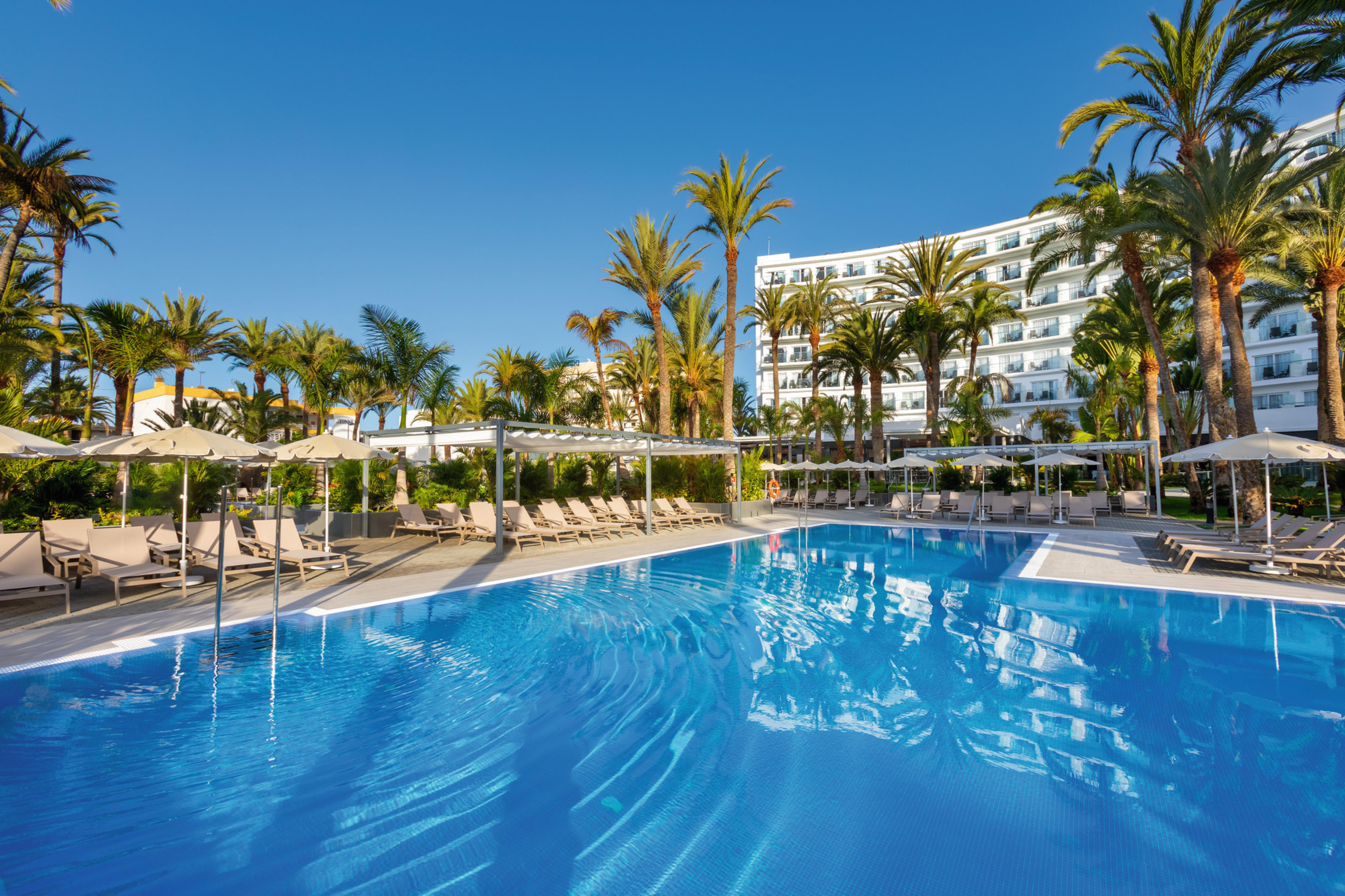 Riu Palace Palmeras プラヤ・デル・イングレス エクステリア 写真
