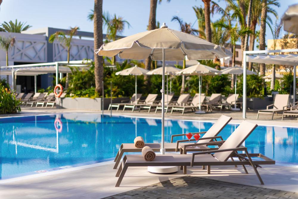 Riu Palace Palmeras プラヤ・デル・イングレス エクステリア 写真
